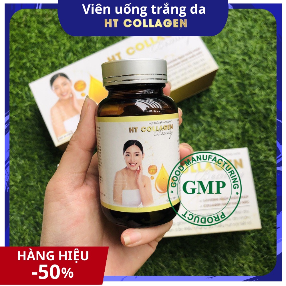 [NHẬP KHẨU ĐỨC] Viên uống bổ sung collagen trắng căng mịn da sau 1 tháng hộp 30 viên
