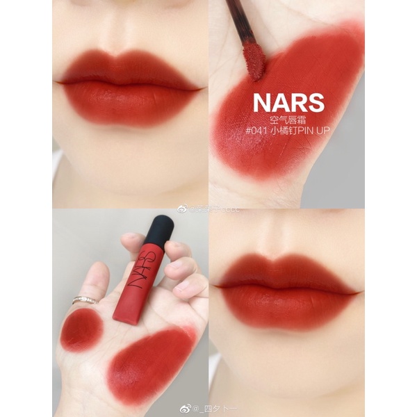 Có sẵn Có Bill - Son Nars (màu Pin Up) Matte Color LipCream