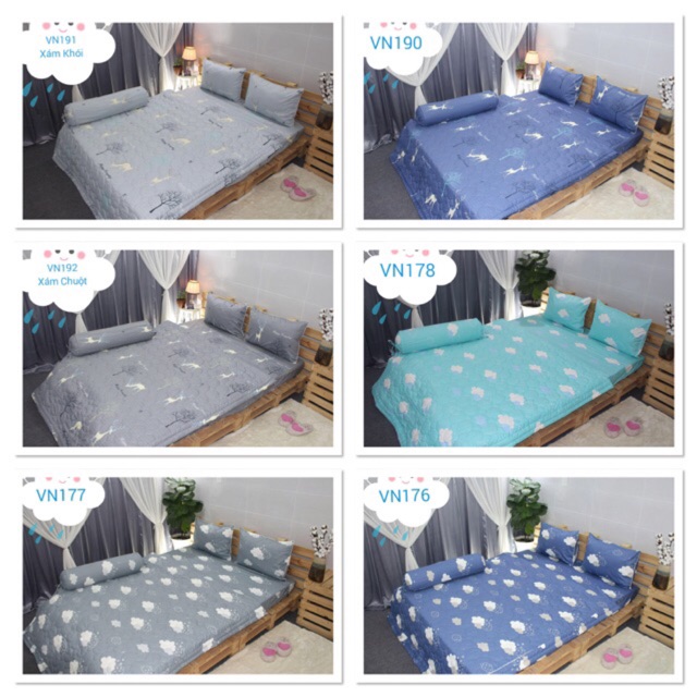 Drap và mền cotton 100% hàng Việt Nam