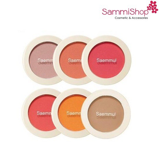 Phấn má hồng The Saem Saemmul Single Blusher