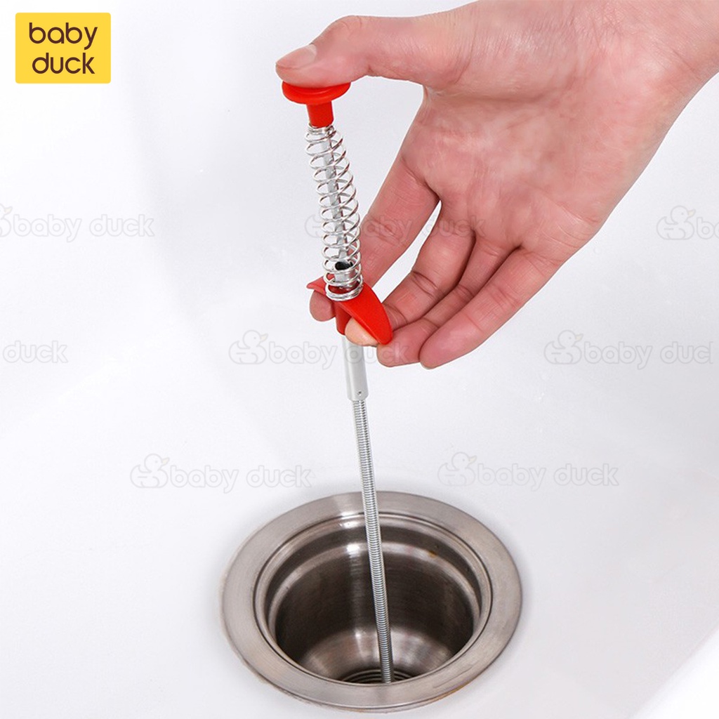 Dụng cụ gắp rác thông công đa năng siêu dài, dây gắp rác thông tắc đường ống