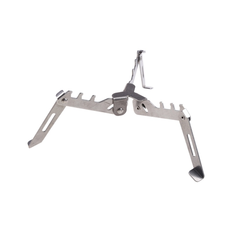 Giá Đỡ Ba Chân Hình Tam Giác Bằng Thép Không Gỉ Cố Định Bếp Ga Ngoài Trời