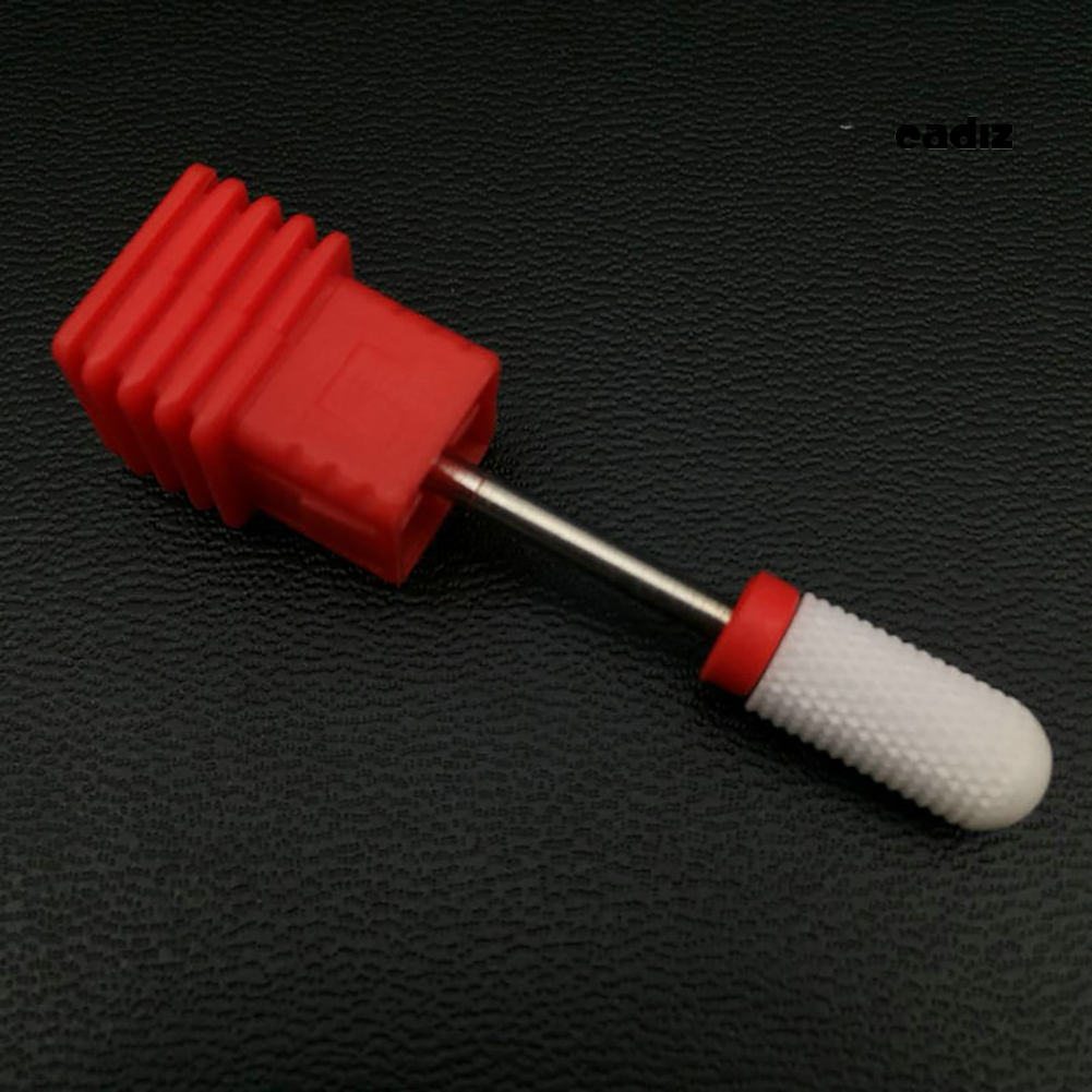 [Hàng mới về] Mũi khoan móng tay đầu tròn chạy bằng điện dùng để làm sạch biểu bì đánh bóng móng tay