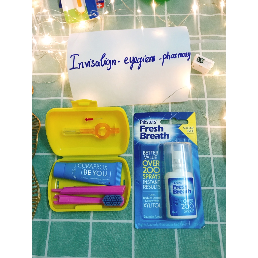 Bộ chăm sóc răng miệng du lịch Curaprox Be You Travel Set - Siêu tiện lợi NÊN MUA