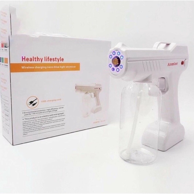 Súng phun khử khuẩn- Súng diệt khuẩn phun khử trùng Nano tia UV khử khuẩn đa năng