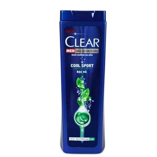DẦU GỘI CLEAR MEN BẠC HÀ