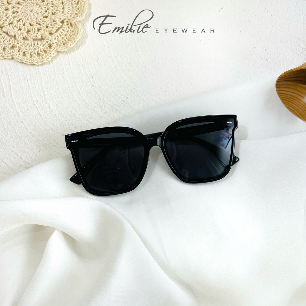 Gọng kính râm cho bé nhiều màu siêu xinh, nhựa dẻo mắt chống Uv400 Emilie eyewear phụ kiện thời trang