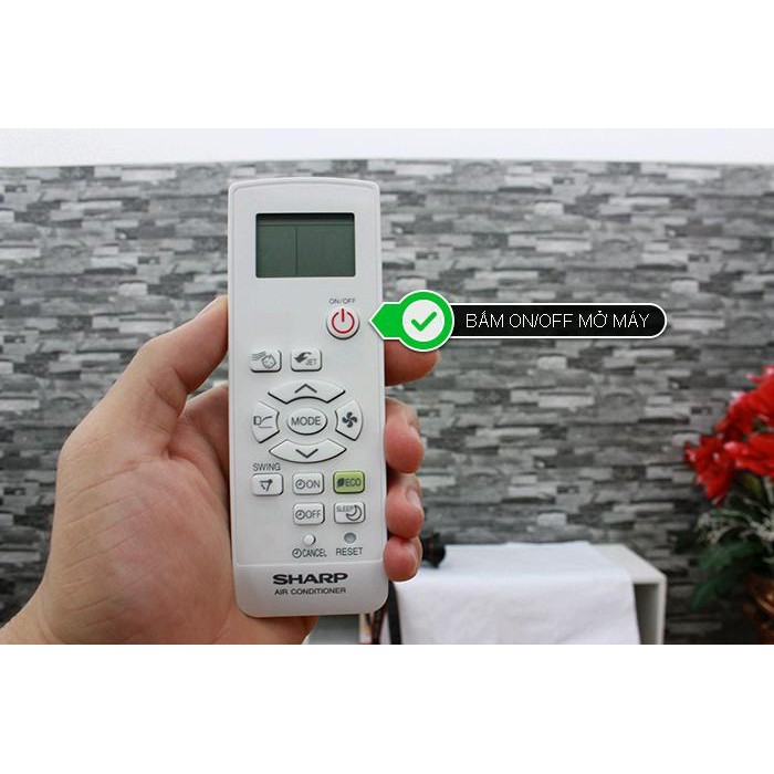 remote Điều khiển điều hòa shap bh lỗi đổi mới