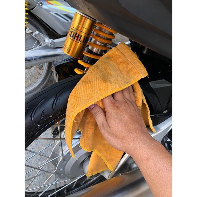 Chai BZ vàng mẩu 2021 làm bóng vỏ ô tô xe máy, phục hồi nhựa đen làm bóng dàn áo xe