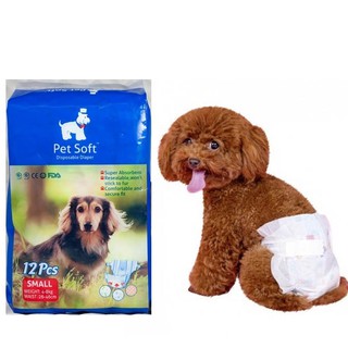 Quần Lót Tã Lót Bỉm Cho Chó Pet Soft Siêu Thấm Hút
