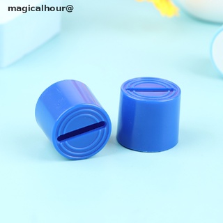 Magicalhour 2pcs Incredible Coin Disappearing Magic Tricks Coin Penetration Magic Props Toys new