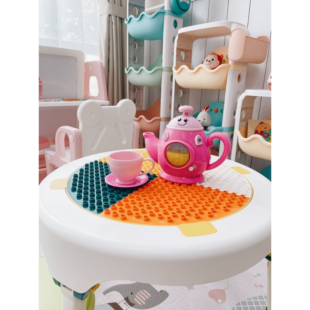 Bộ bàn ghế lắp ghép đa năng Toys house 1119SM00188005