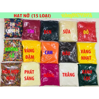 [RẺ VÔ ĐỊCH]-GÓI 1 KG hạt nở nhiều màu/hạt nở đại khổng lồ nhật bản gồm 10 triệu viên đủ màu trang trí nhà cửa