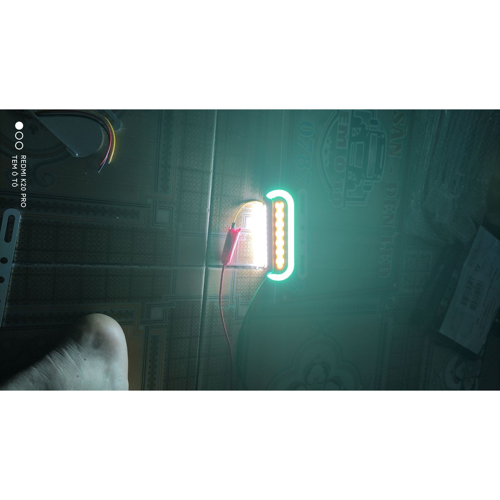 Led  COB sườn, kiêm soi lốp ô tô tải điện 24v Siêu mỏng