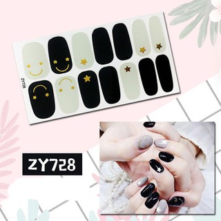 [Hàng mới về] Nhãn dán móng tay 3D dùng trang trí móng tay độc đáo