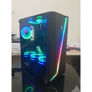 Vỏ máy tính vitra nefertiti x9 rgb e-atx