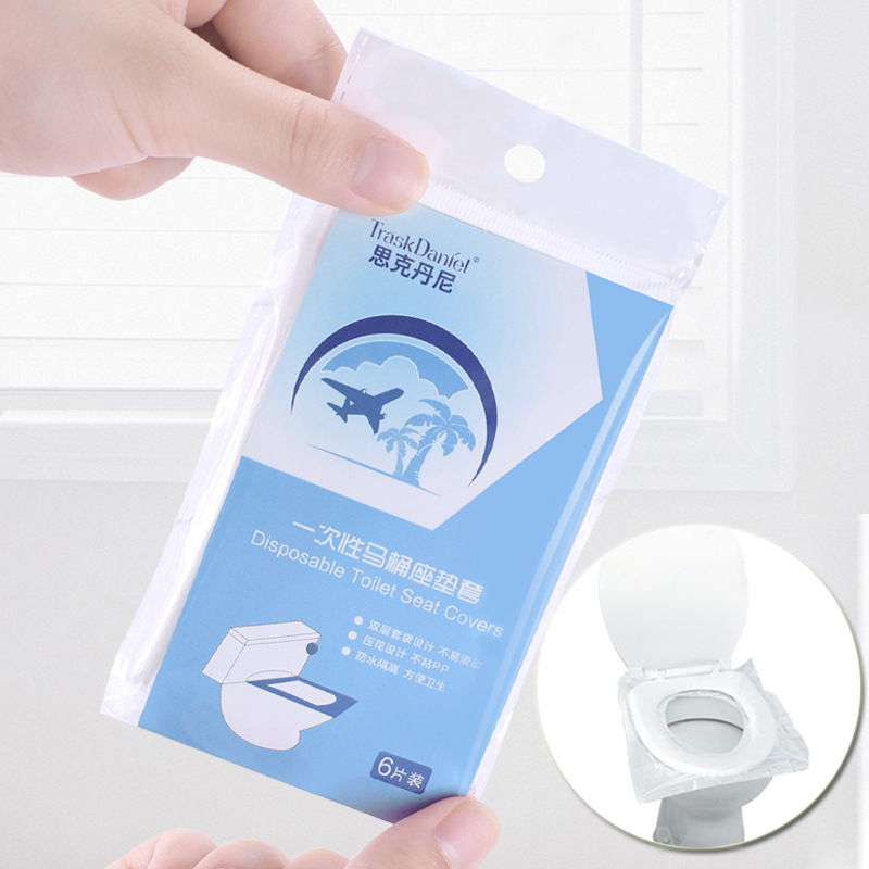 Vỏ Bọc Bệ Ngồi Toilet Dùng Một Lần Chống Nước Cho Mẹ Bầu