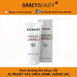 [HÀNG CÓ SẴN UK] Kem dưỡng ẩm phục hồi Altruist 10% Urea 200ml