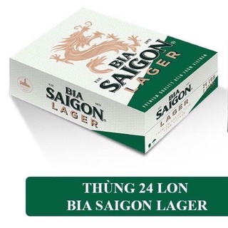 Bia sài gòn Lager-thùng 24 lon
