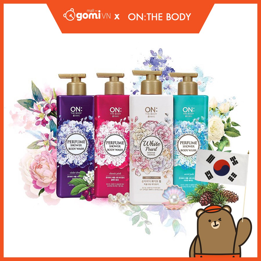 Sữa Tắm Dưỡng Ẩm Hương Nước Hoa On:The Body Perfume Shower Body Wash 500G GomiMall