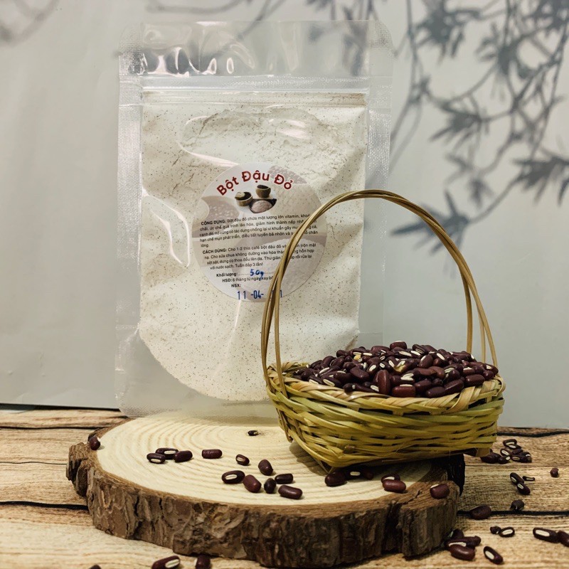 1Kg Bột Đậu Đỏ Handmade Ủ Face+ Body