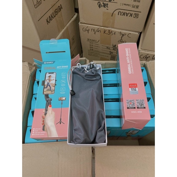 Gậy chụp hình bluetooth  chống rung kiêm giá đỡ 3 chân hàng xịn hãng kaku  Hàng hãng kaku