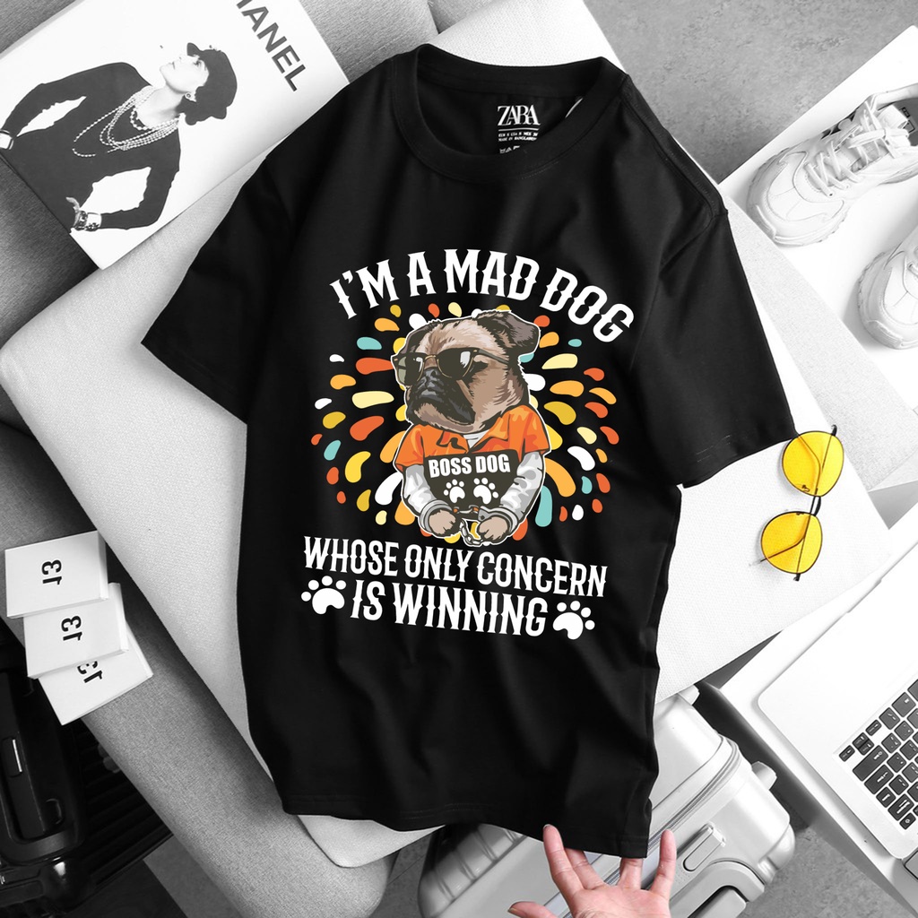 Áo Thun American Dog - Bulldog Doggy Pet for Dog