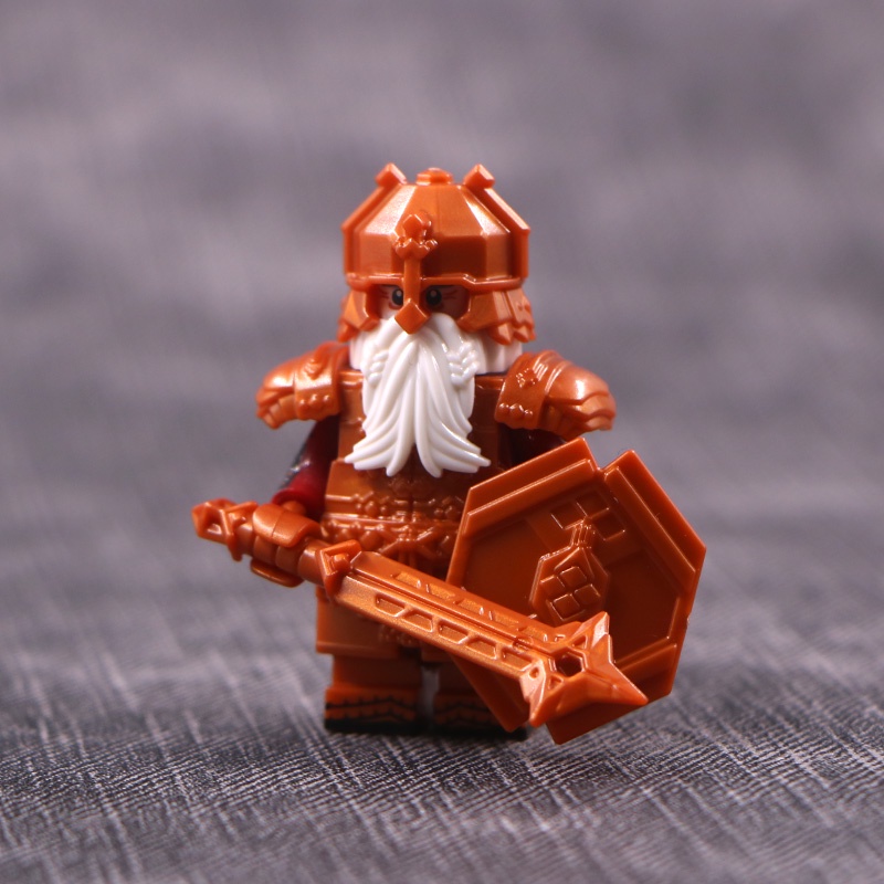 Minifigures Mẫu Nhân Vật Chiến Binh Người Lùn Phiên Bản Mới KT1054 - Đồ Chơi Lắp Ráp Mini