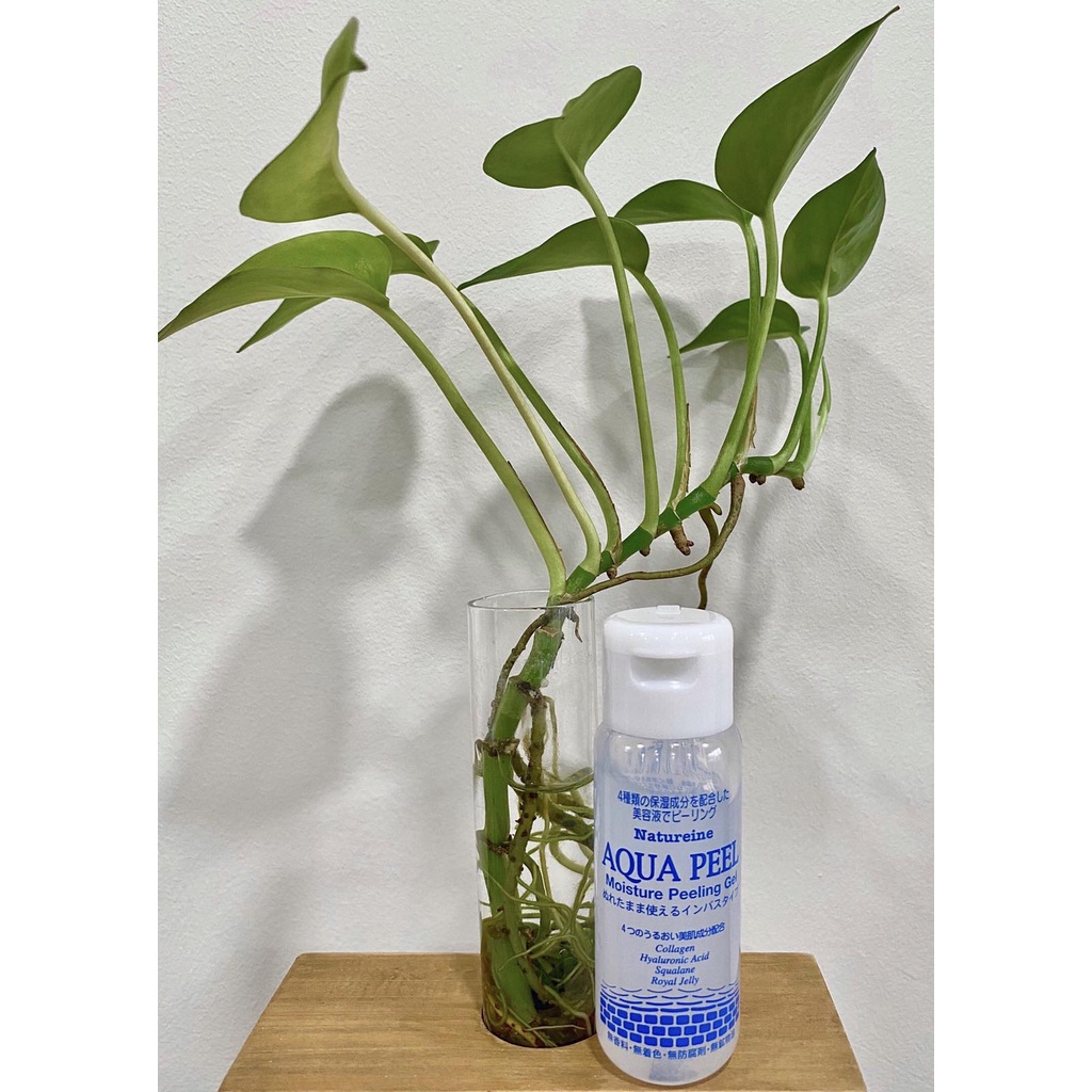 Natureine AQUA PEEL Moisture Peeling Gel - Chai 30ml - Gel tẩy tế bào da chết, cấp ẩm Nhật Bản - Chính Hãng