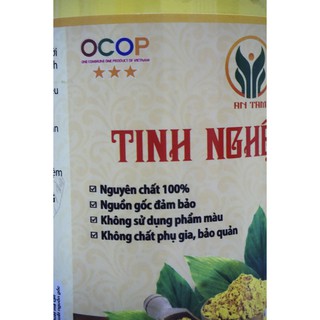 Tinh bột nghệ vàng nguyên chất 500g