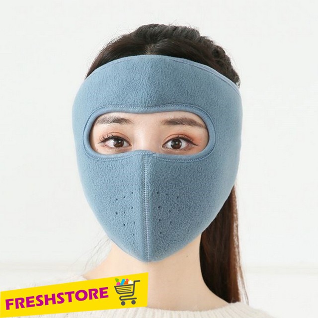 Khẩu Trang Ninja Nam Nữ Che Kín Toàn Mặt Kín Cổ Lót Nỉ Siêu Ấm KTN01HNX – Freshstore | BigBuy360 - bigbuy360.vn