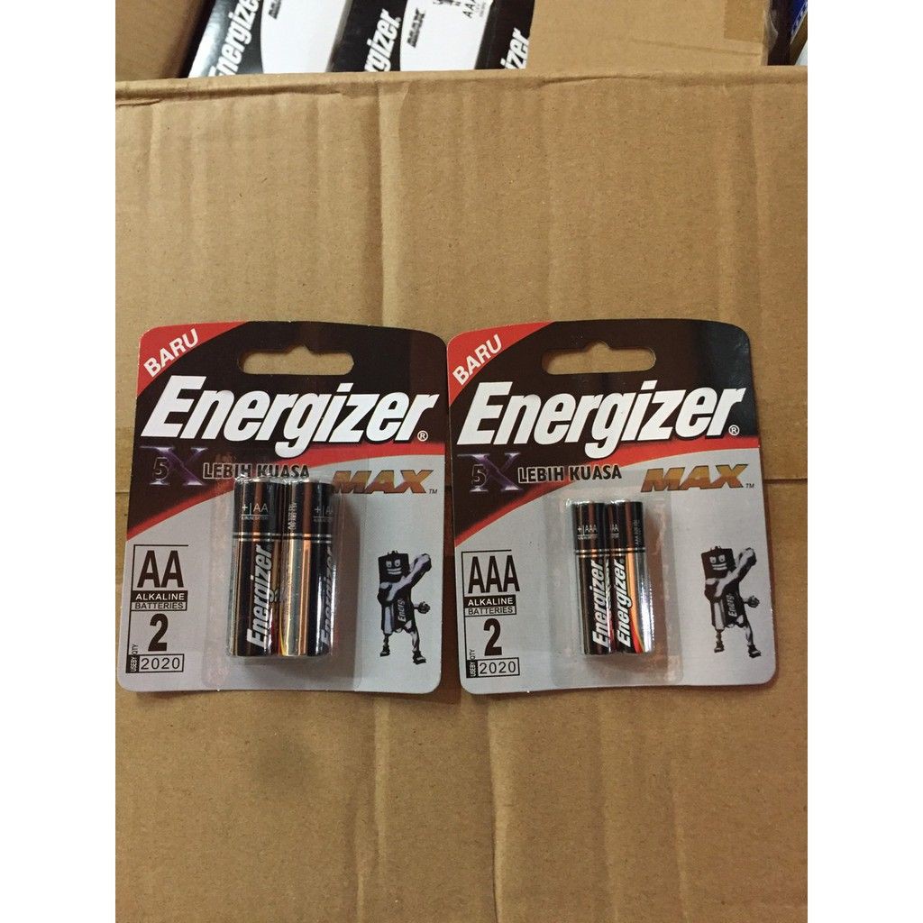1 hộp 24 viên pin Energizer AA, AAA-Pin tiểu,pin đũa ٩۶