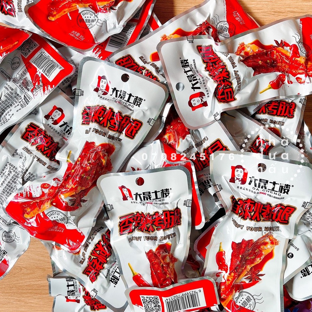 Một cái đùi vịt tẩm cay Dacheng Tứ Xuyên cái 35g