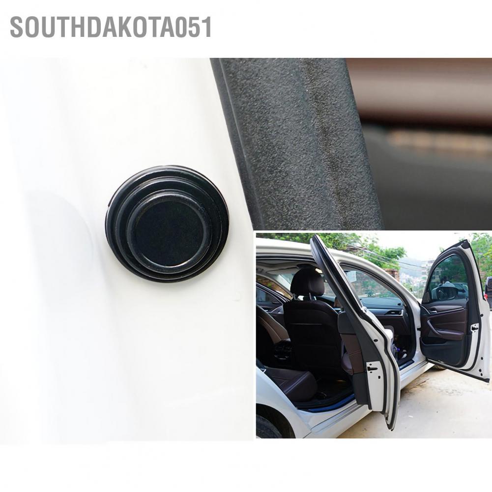 Southdakota051 Car Cushion Gasket Silicone Anti Noise Door Shock Absorber Wear Resistant for Automobile