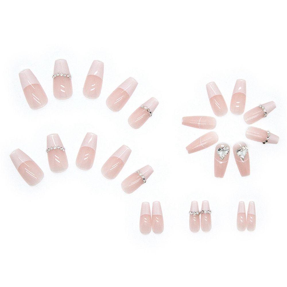 Hộp 24 Móng Tay Giả Che Phủ Toàn Diện Chất Lượng Cao