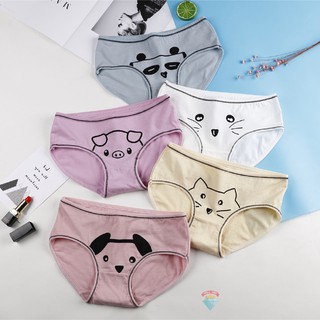 Quần Lót Cotton Họa Tiết Hoạt Hình Dw01