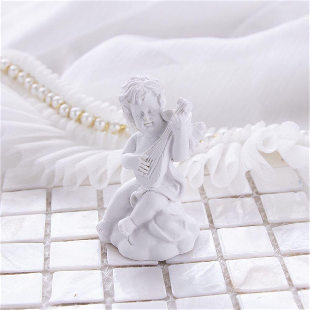 Tượng Thiên Thần Nhỏ Bằng Nhựa Resin Phong Cách Vintage