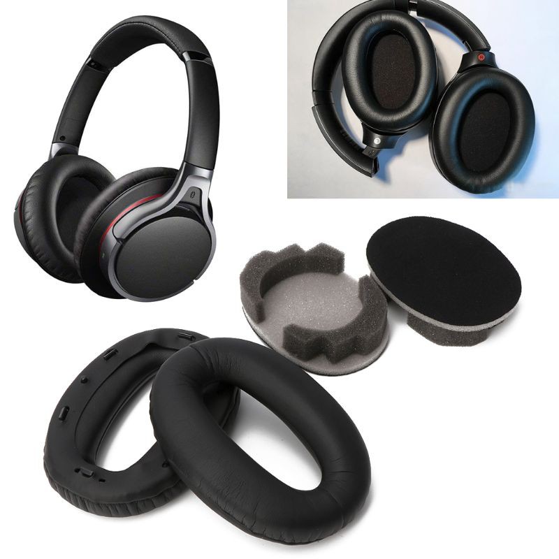 2 Mút Đệm Cho Tai Nghe Trùm Đầu Sony Mdr-1000X Mdr 1000x Wh-1000Xm2