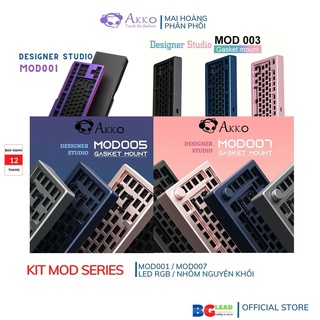 [Chính hãng] Bộ sưu tập KIT Bàn phím cơ Akko Designer Studio MOD Series - (Hotswap 5 pin|Led RGB|Lót Foam tiêu âm)