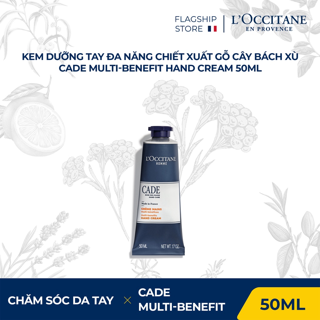 Kem Dưỡng Tay Đa Năng Chiết Xuất Gỗ Cây Bách Xù 50ml L'Occitane