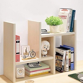Kệ sách để bàn mini bằng gỗ mdf nhỏ xinh