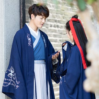 Set đồ cổ trang cách tân cho cả nam nữ, set đồ thêu cổ trang Trung Quốc MÃ SB07