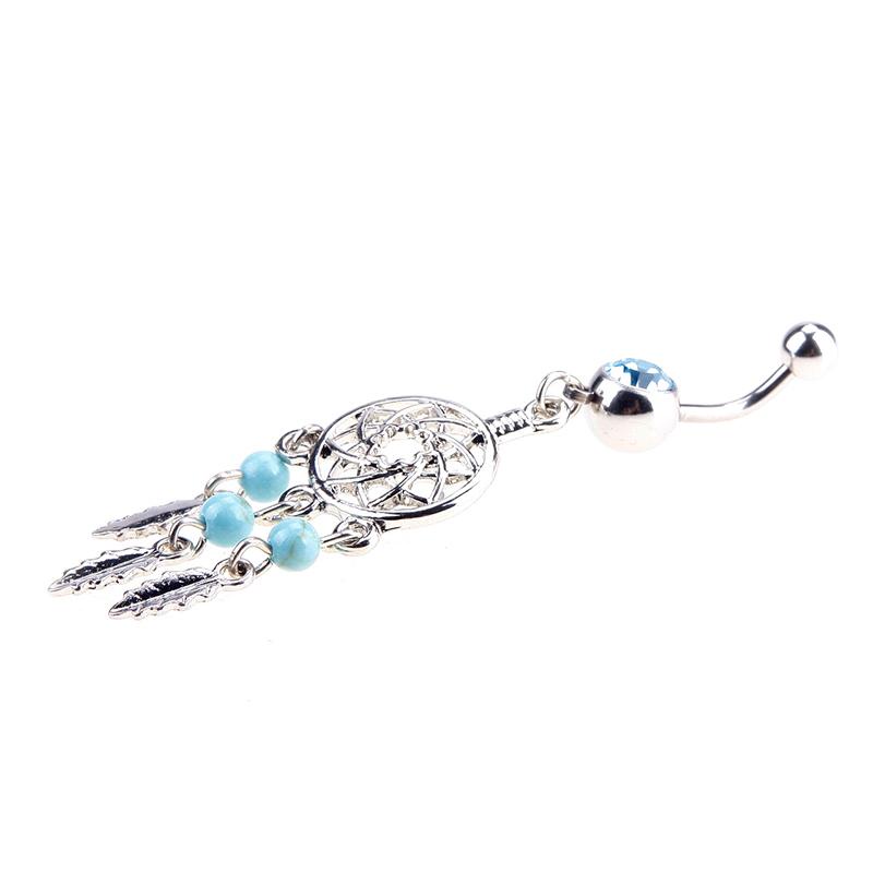 Khuyên RốN HìNh Dream Catcher ĐíNh Đá Xinh XắN
