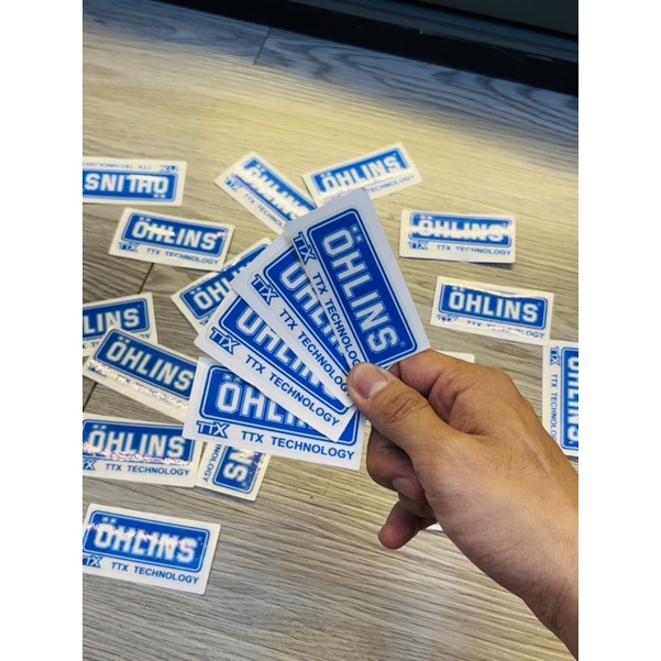Tem Sticker Logo ohlin Tem Trong