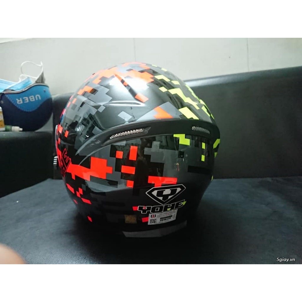 Mũ bảo hiểm 3/4 yohe 878