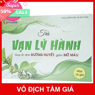 Trà Vạn Lý Hành giúp - Hỗ trợ ổn định đường huyết, giảm mỡ máu, giúp phòng ngừa đái tháo đường và bệnh tim mạch