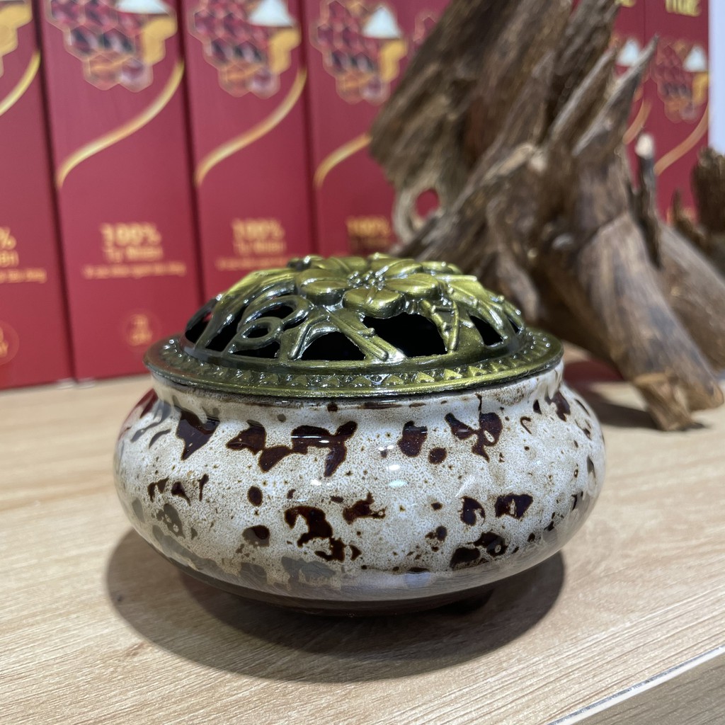 [TẶNG SAMPLE ] LƯ TRÒN XÔNG TRẦM BẰNG SỨ KỲ NAM ANH | BigBuy360 - bigbuy360.vn