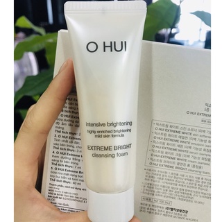 Sữa rửa mặt trắng da OHUI Extreme Bright Cleansing Foam 40ml