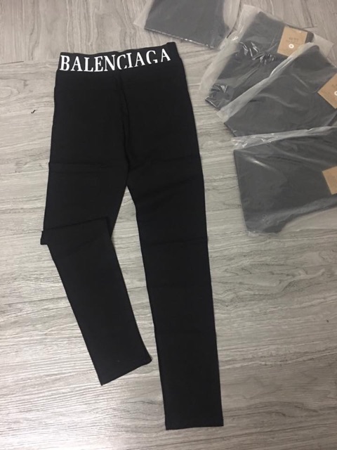 Quần legging gen bụng phối chữ BL