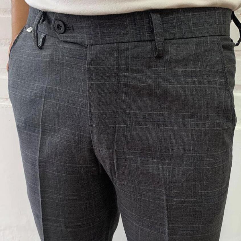 Quần tây âu nam kẻ caro Đu Đủ Shop chất vải cotton cao cấp , chuẩn thiết kế hàn quốc,  cực tôn dáng, lịch sự, trẻ trung | BigBuy360 - bigbuy360.vn